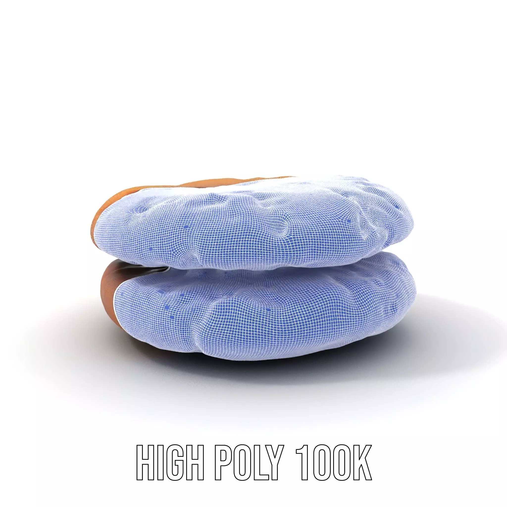 Chocolate Chip Cookie model pack Low-poly 3D model_5