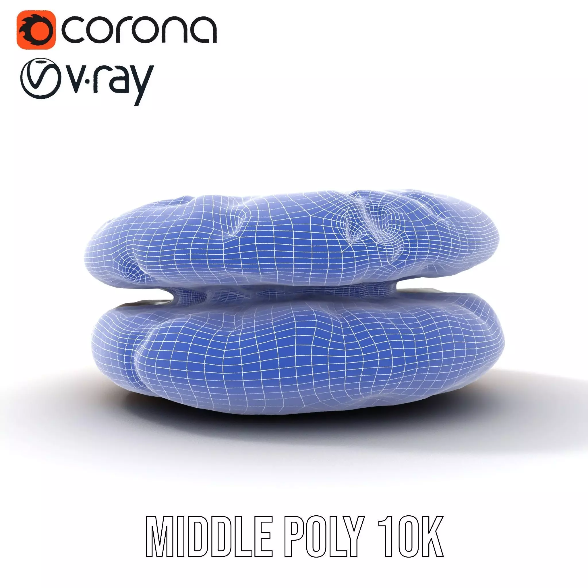 Chocolate Chip Cookie model pack Low-poly 3D model_25