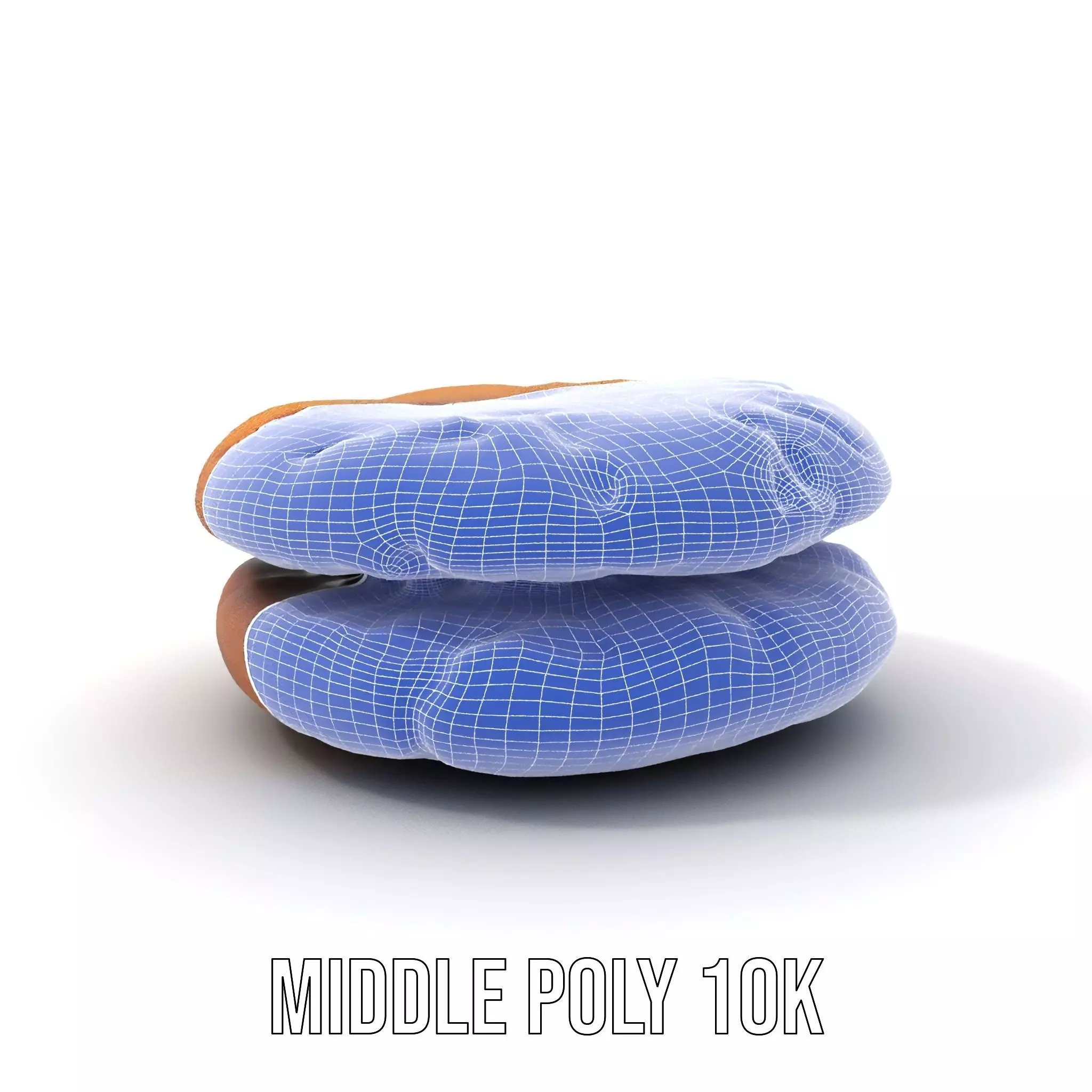 Chocolate Chip Cookie model pack Low-poly 3D model_6