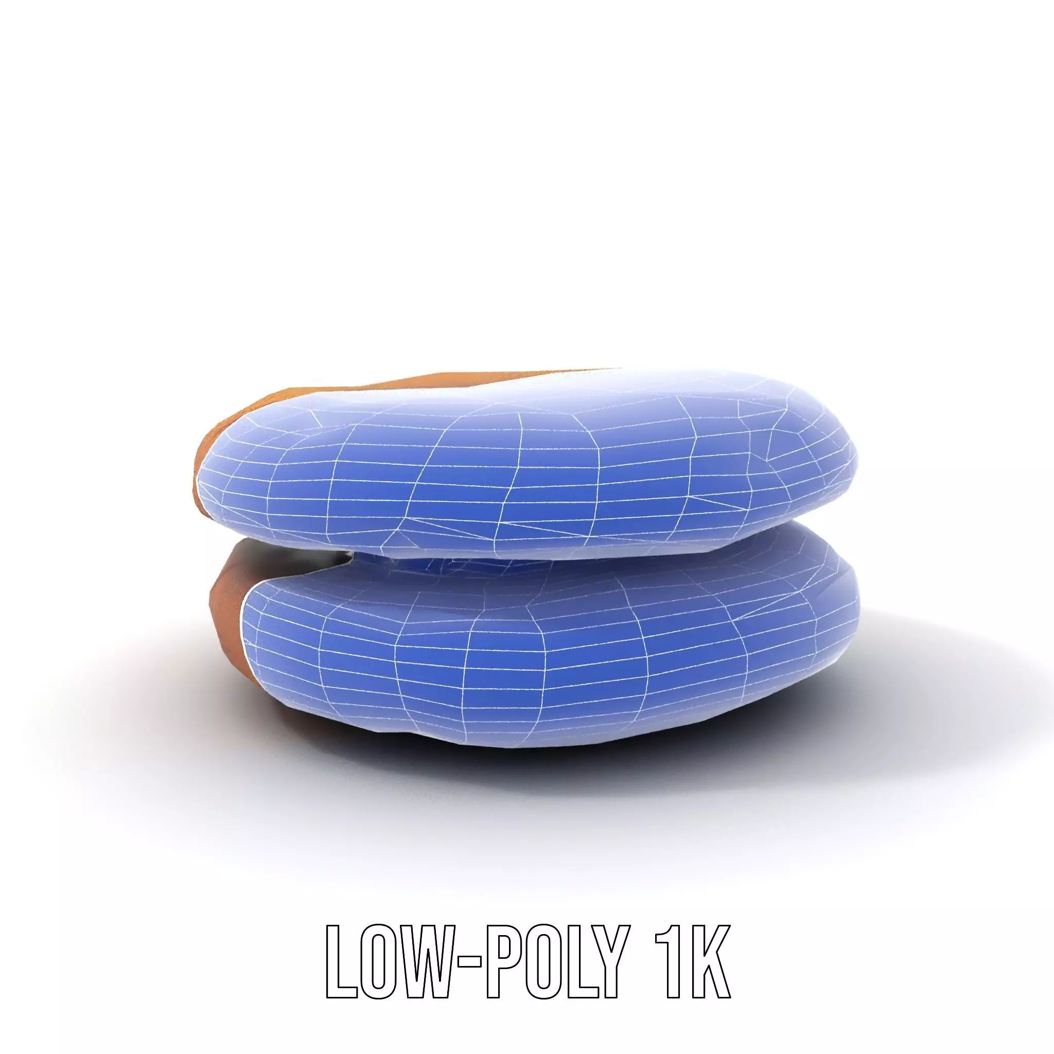 Chocolate Chip Cookie model pack Low-poly 3D model_20