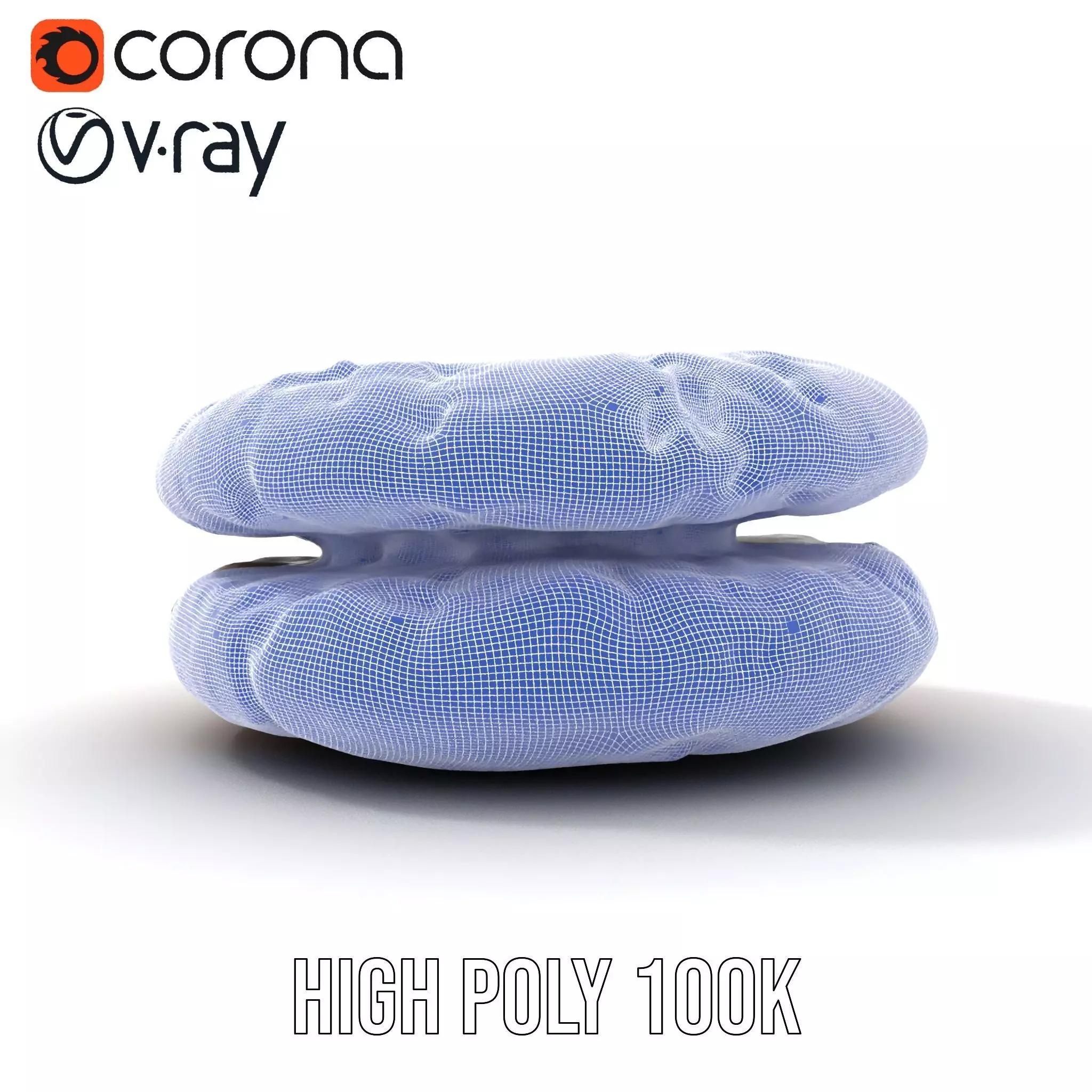 Chocolate Chip Cookie model pack Low-poly 3D model_32