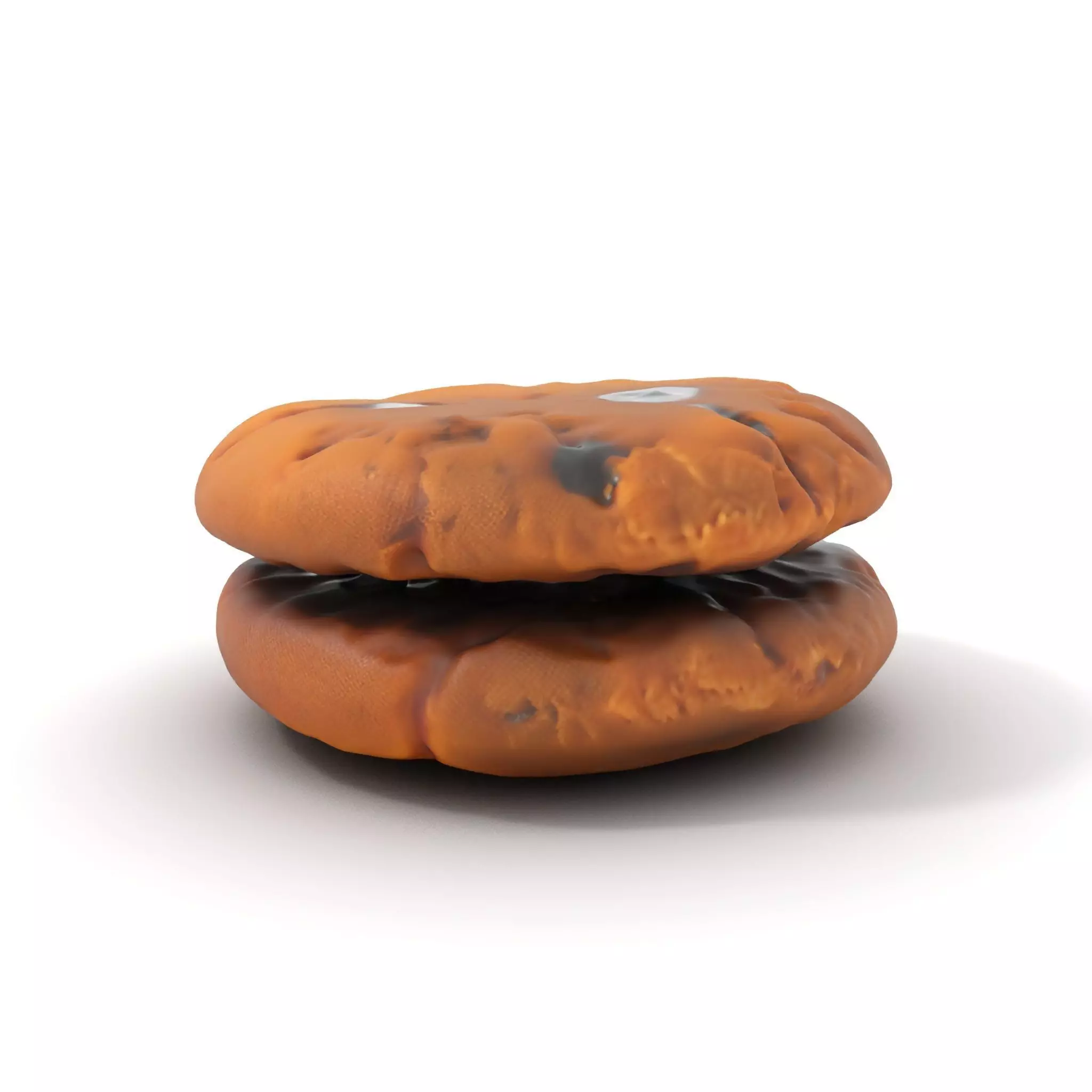 Chocolate Chip Cookie model pack Low-poly 3D model_0