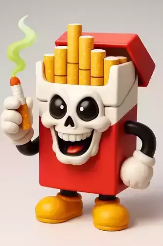 Cigarette Pack 3D print model