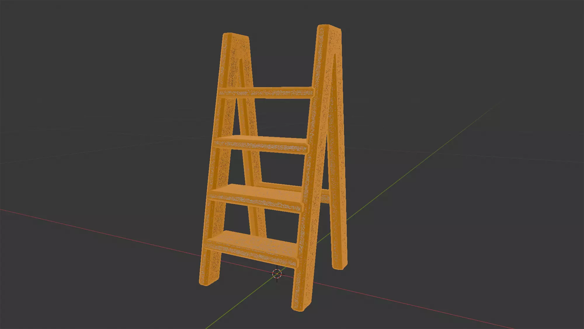 Ladder Step Shelf 3D Print Model 3D print model_7