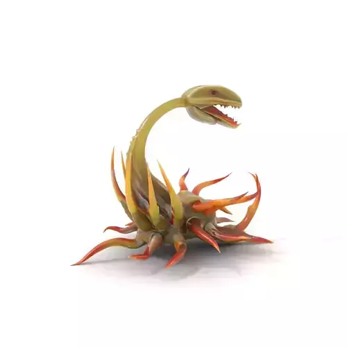 Alien Plant Creature model pack