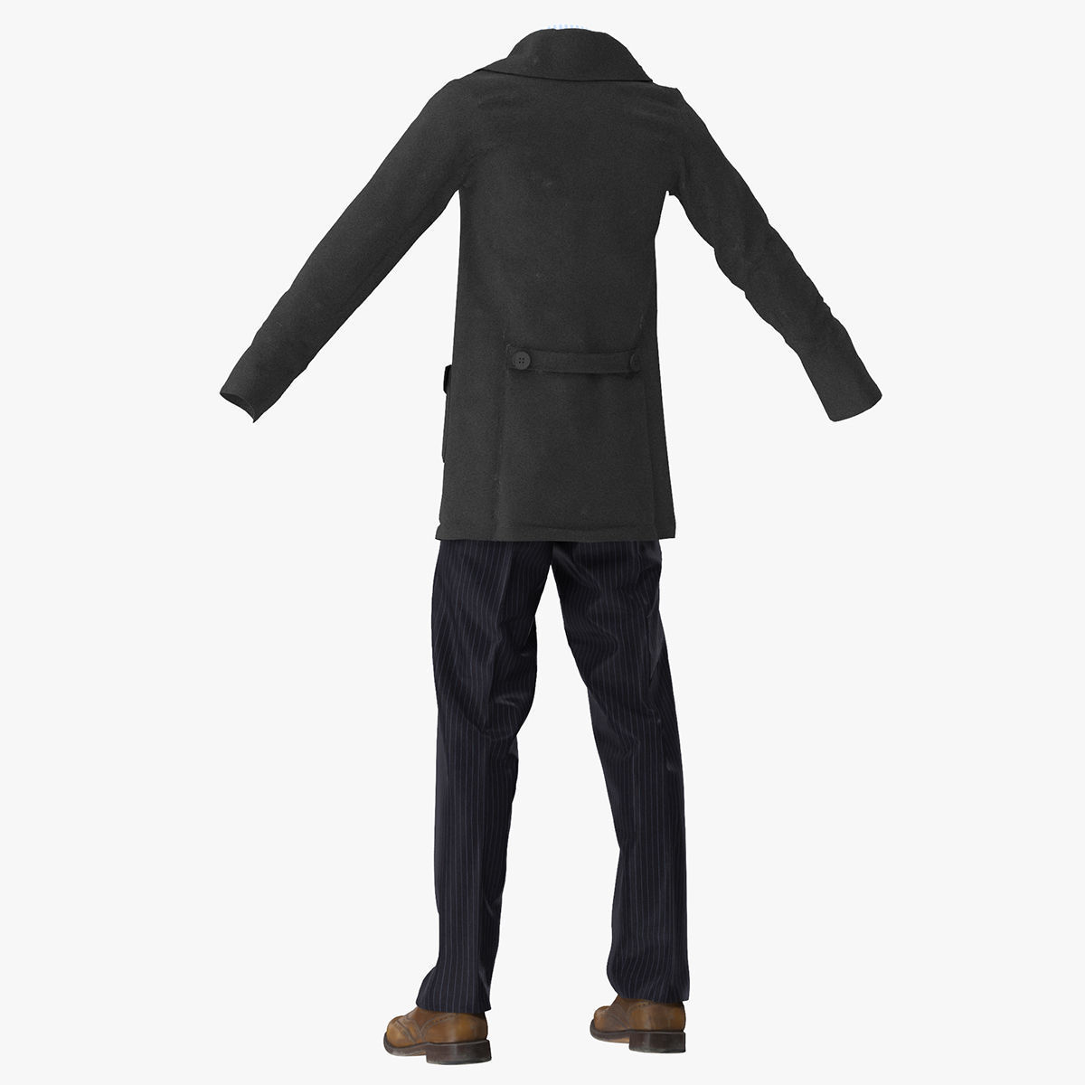 Male Casual Clothes 3D model_6