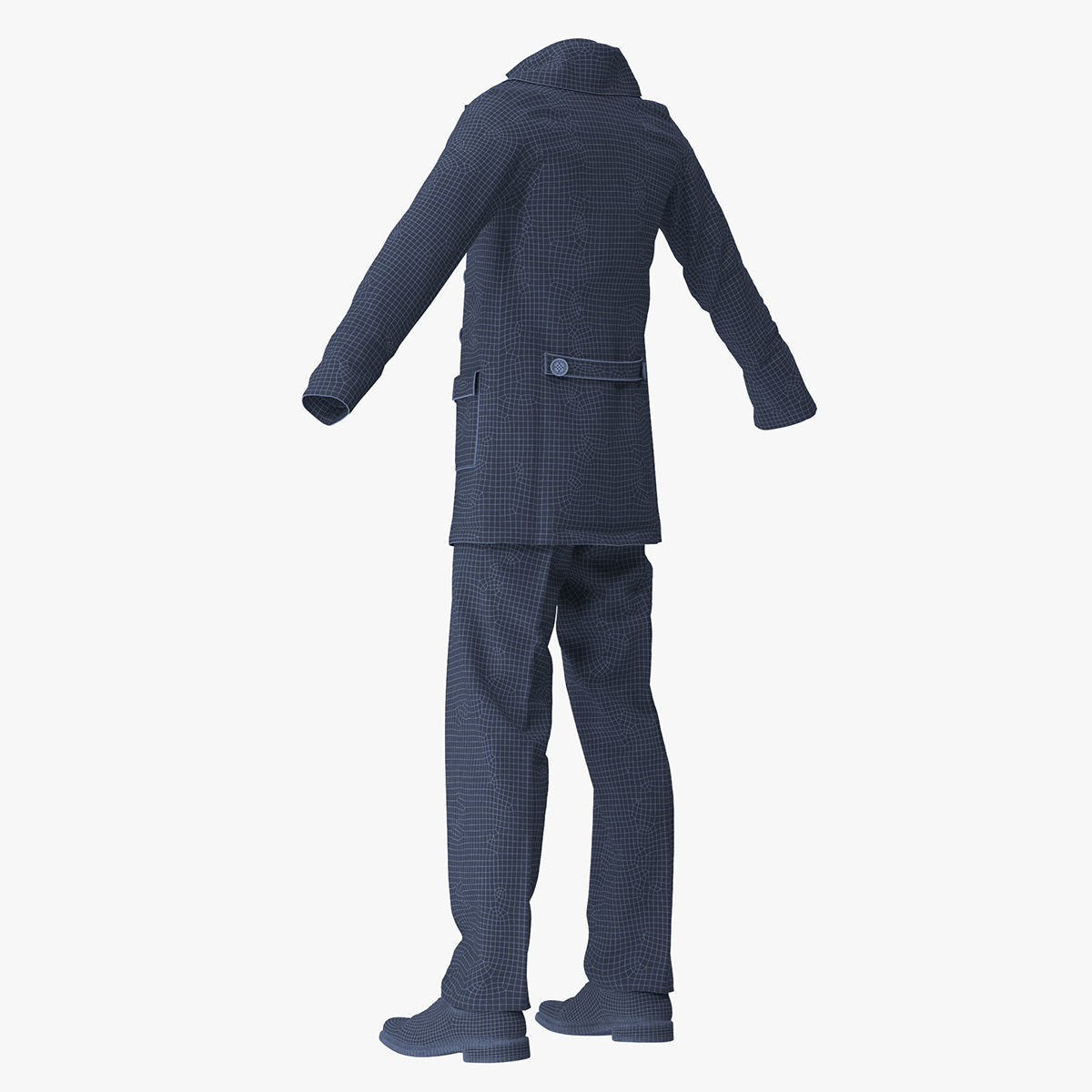 Male Casual Clothes 3D model_15