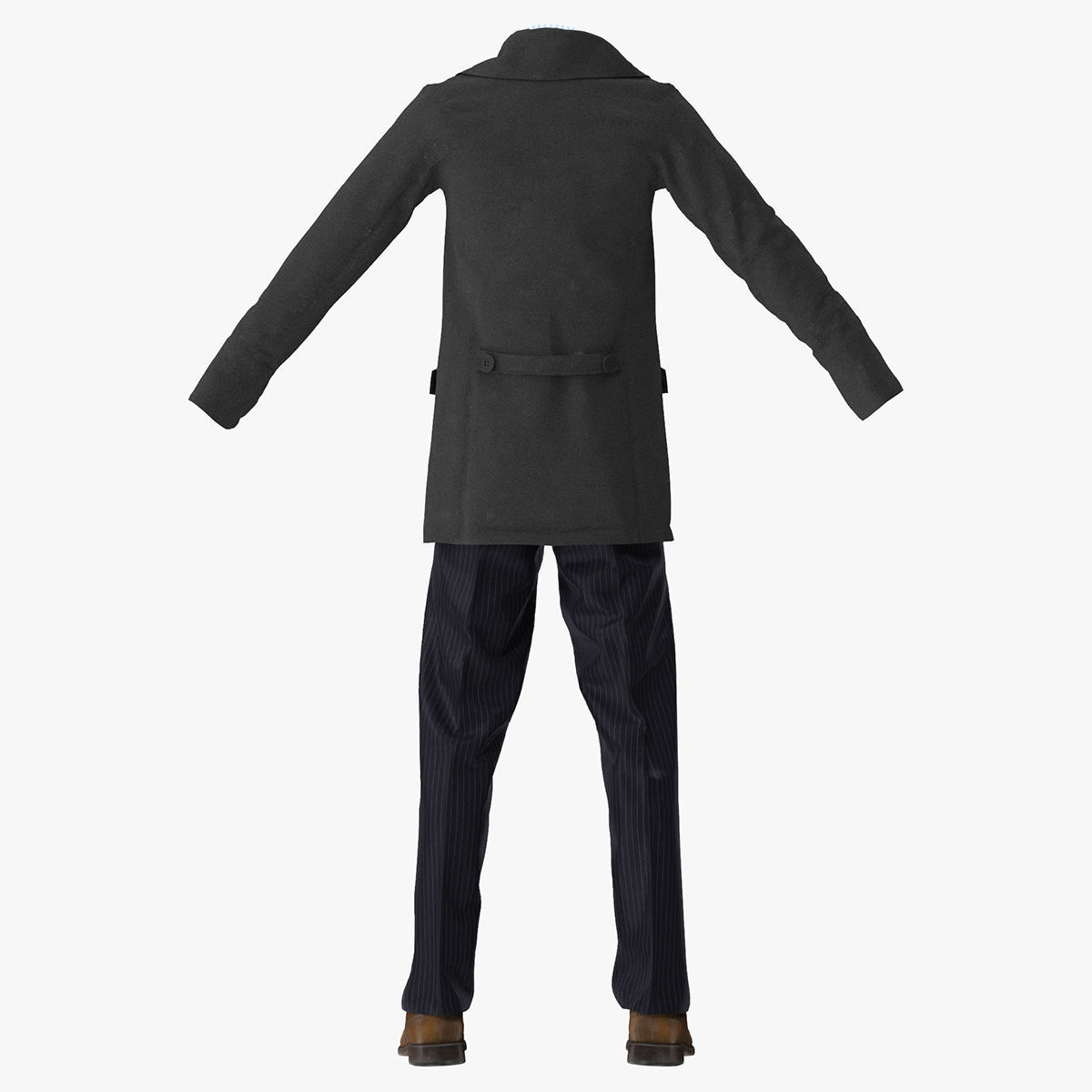 Male Casual Clothes 3D model_10