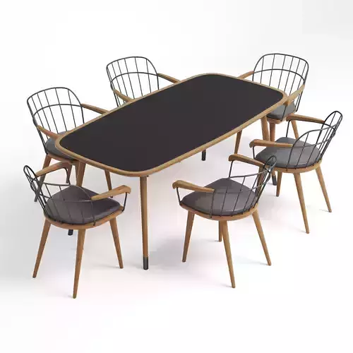 Casur Table and Chair Set