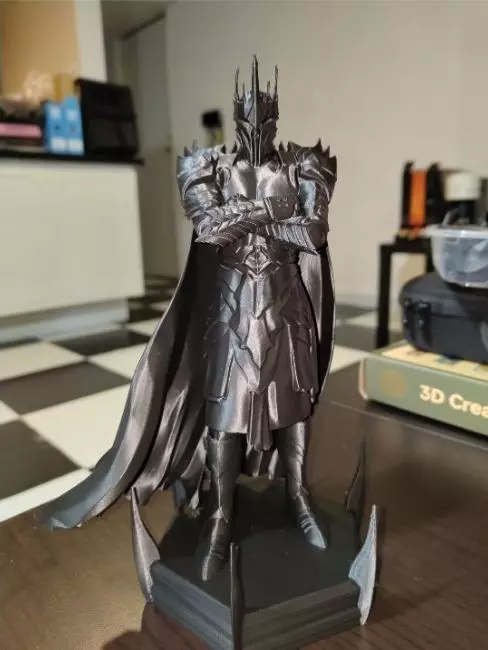 Sauron statue 3D print model_11