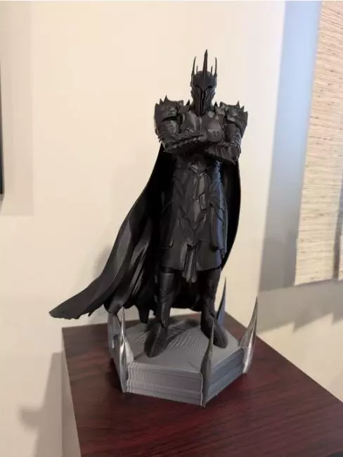 Sauron statue 3D print model_12