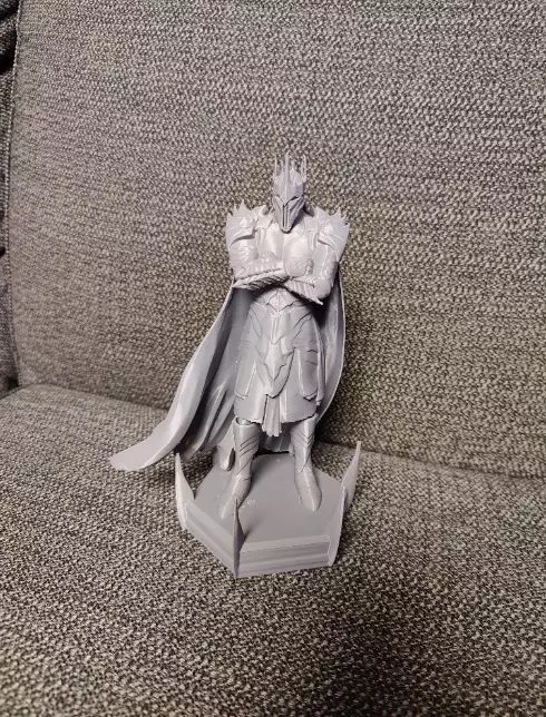 Sauron statue 3D print model_13