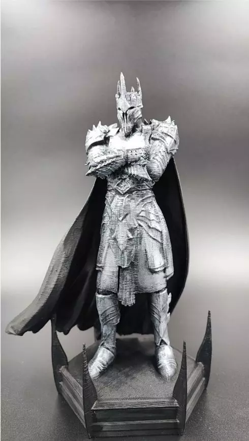 Sauron statue 3D print model_16