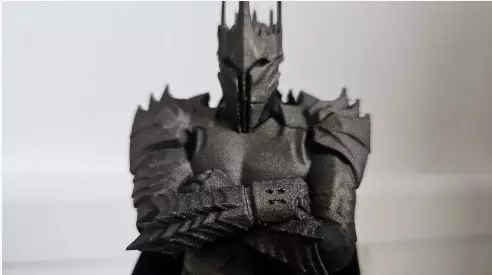 Sauron statue 3D print model_6