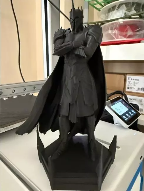 Sauron statue 3D print model_15