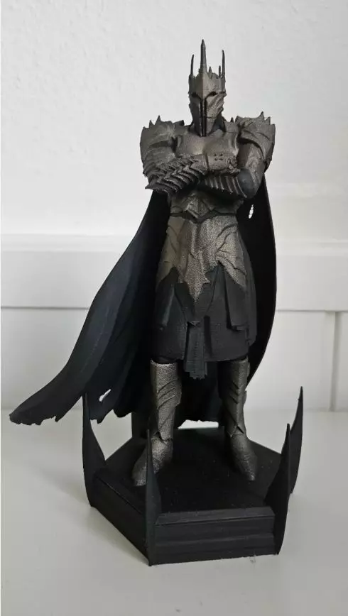 Sauron statue 3D print model_1