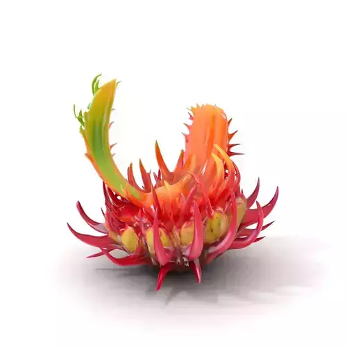 Vibrant Alien Plant model pack