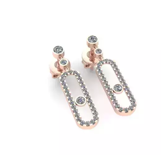 Earrings full Diamond CG18