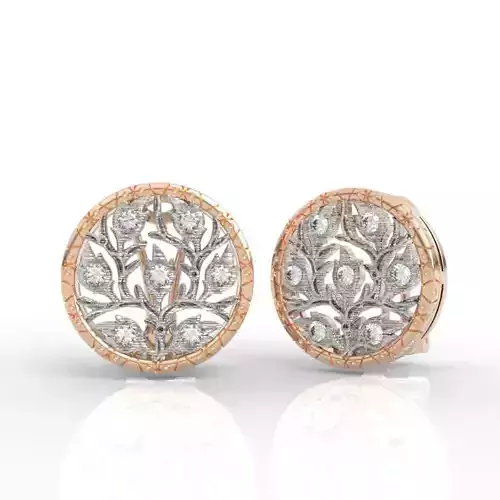 Mystical Tree of Life Earring