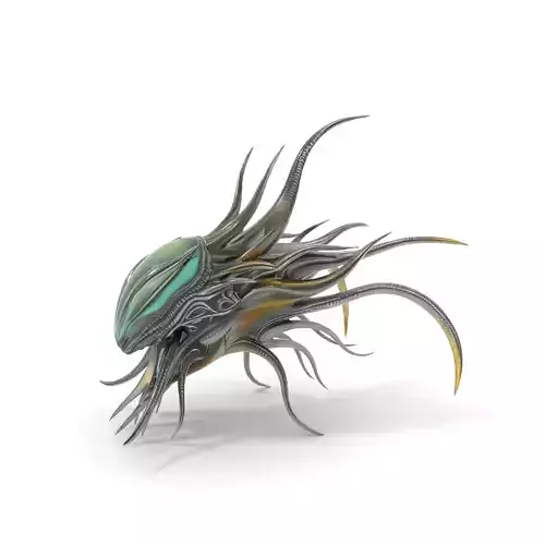 Alien Biomechanical Creature model pack