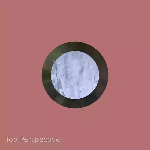 Steel Stained M10 12 Point Bolt 4K PBR 3D model 7