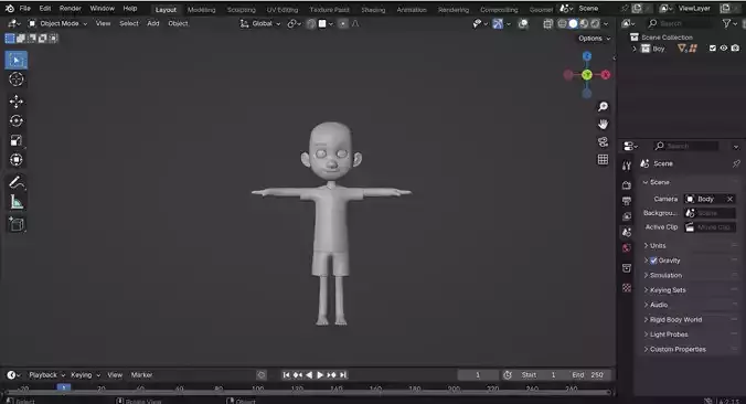 only boy char no rig all quads