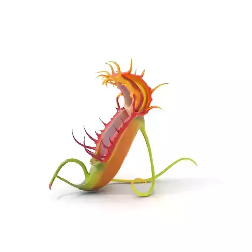 Vibrant Venus Flytrap model pack