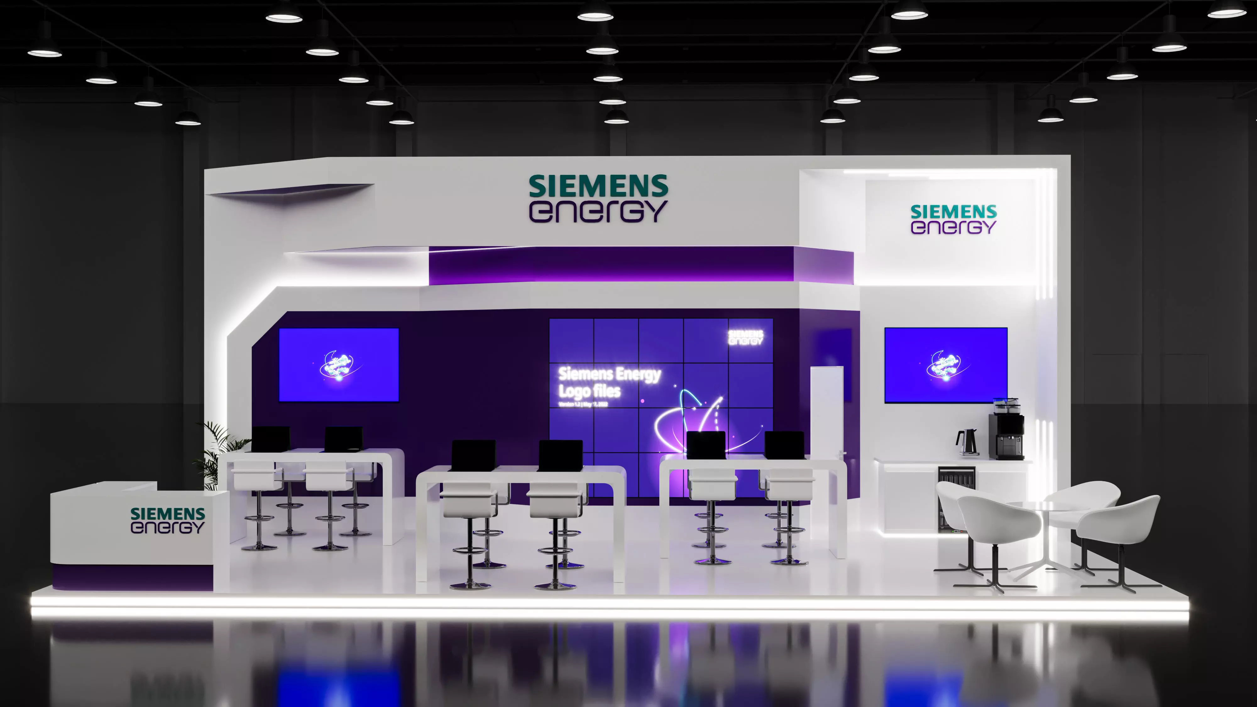 booth 5x10  3D model_3