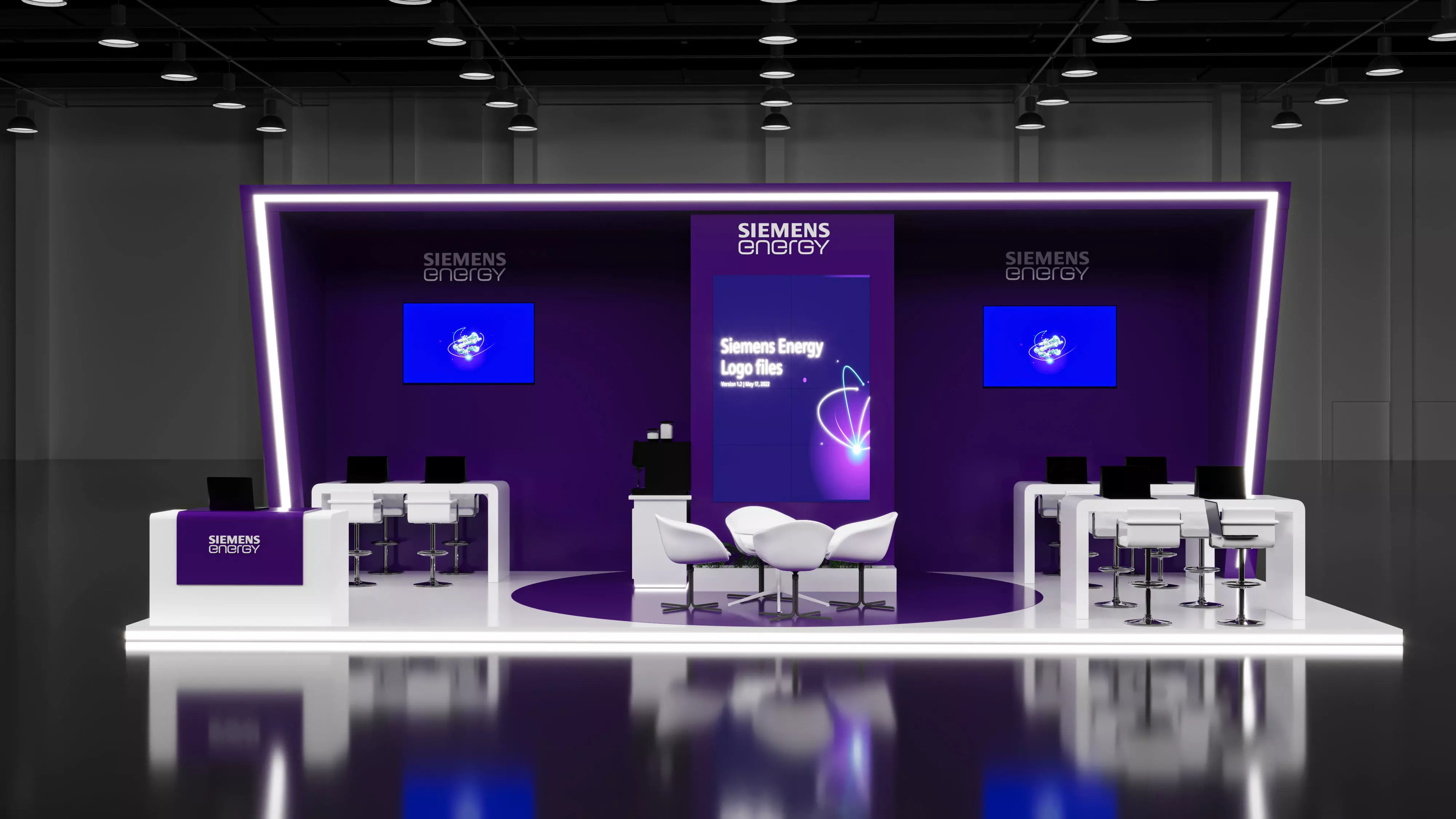 booth 5x10  3D model_0