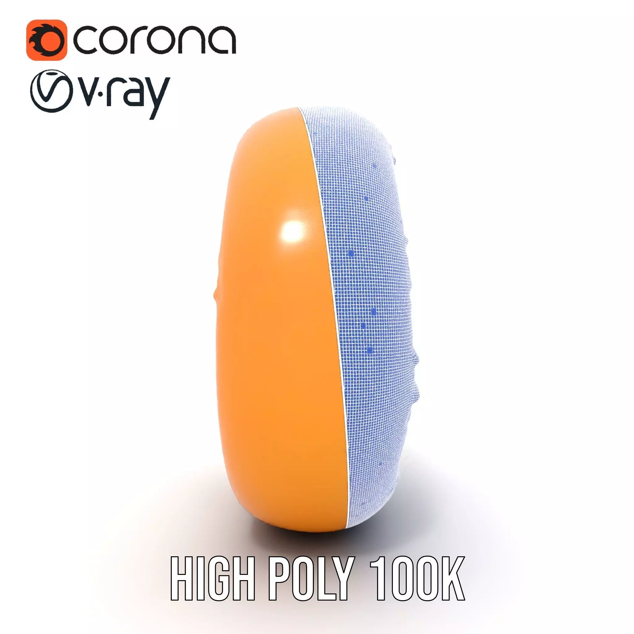 Golden Bagel model pack Low-poly 3D model_32