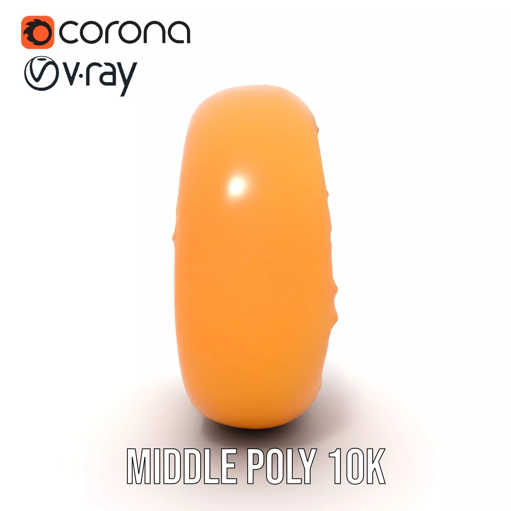 Golden Bagel model pack Low-poly 3D model_25