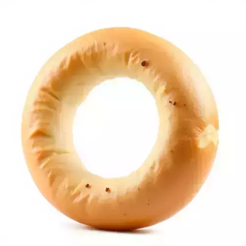 Golden Bagel model pack Low-poly 3D model 2