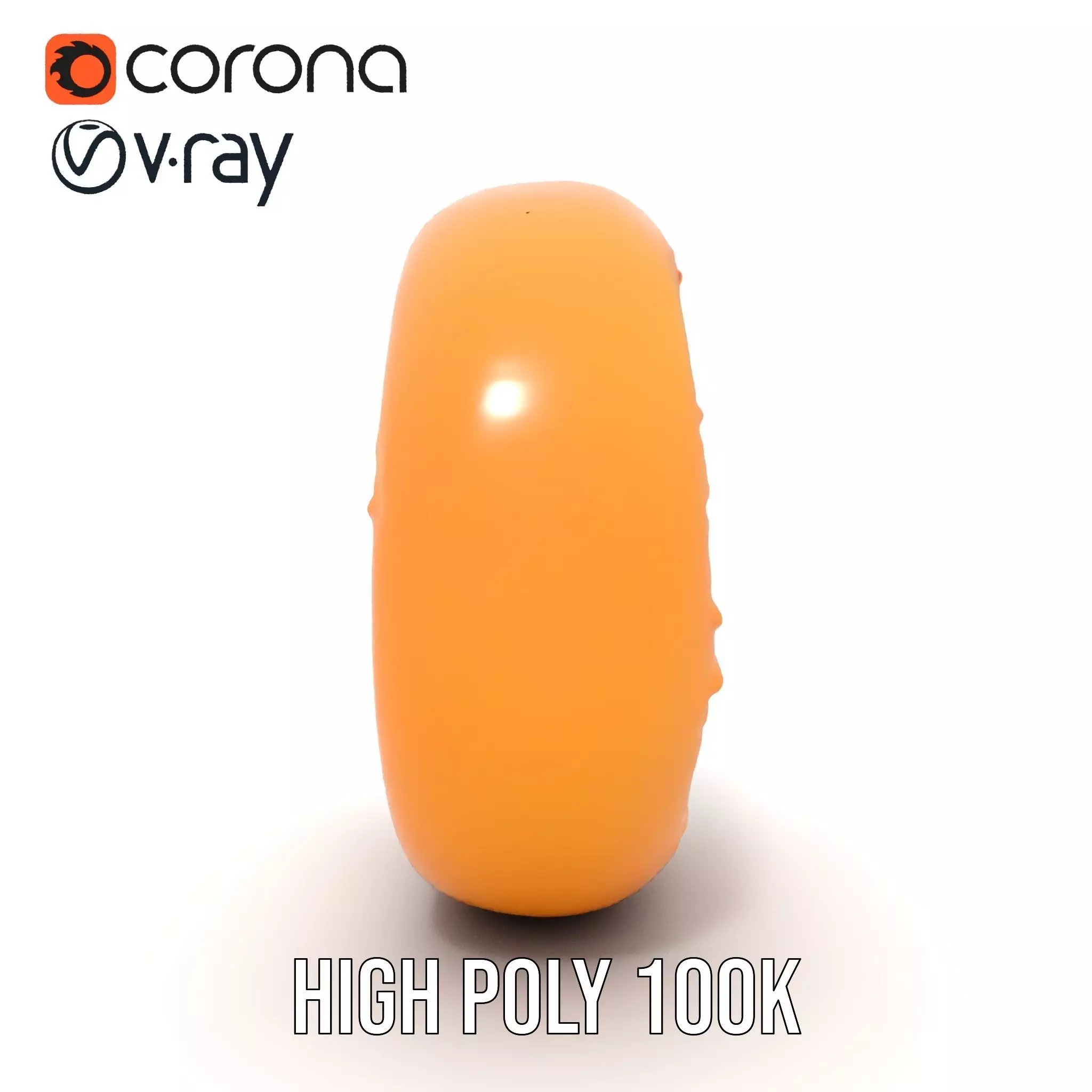 Golden Bagel model pack Low-poly 3D model_27