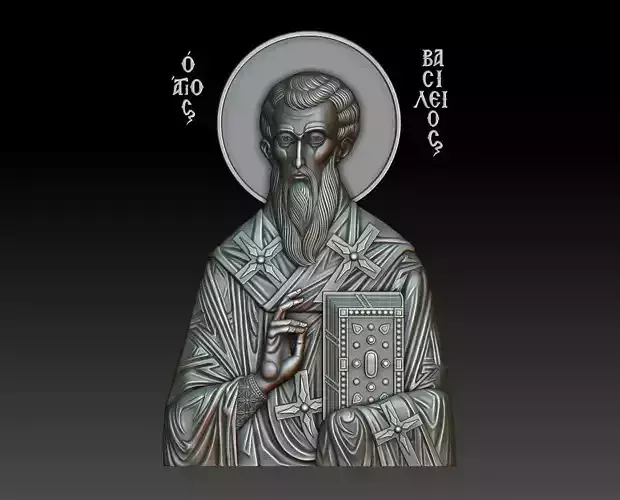 Saint Basil the Great 3D print model