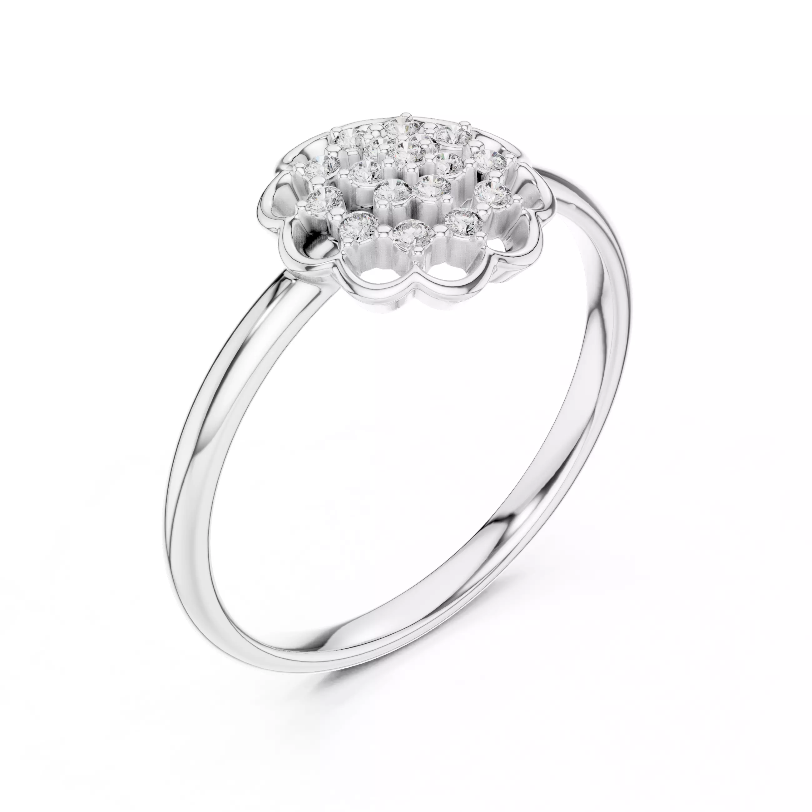 Ultra light wt minimalist Ring 3dm stl renders animation videos  3D print model_7