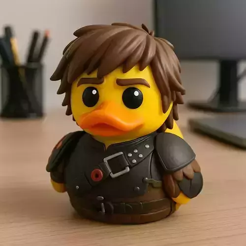 Rubber Duck - Hiccup Horrendous Haddock III - 3D print