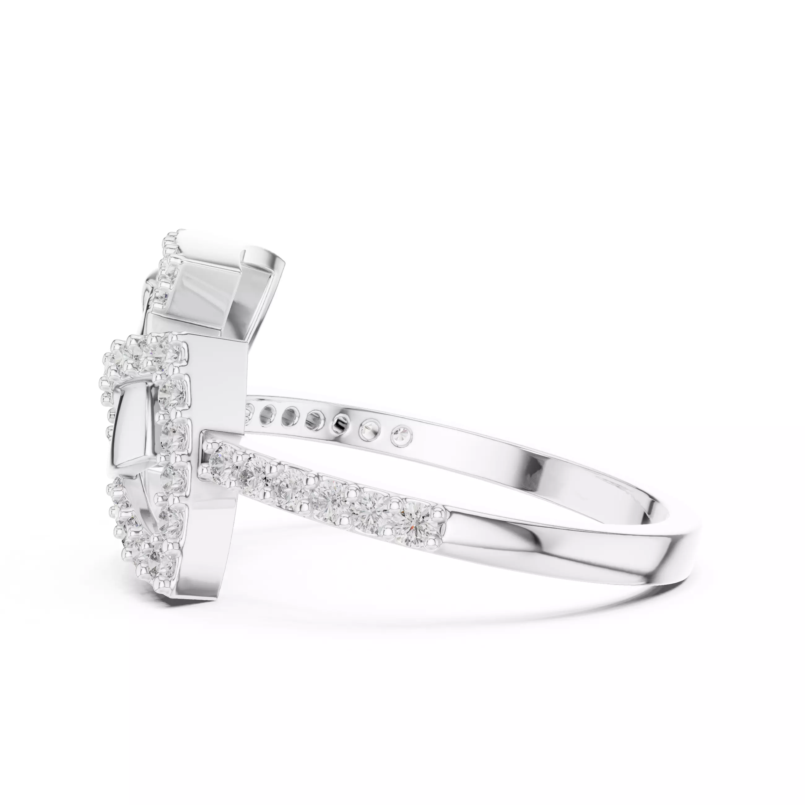 Ultra light wt minimalist Ring 3dm stl renders animation videos 3D print model_8