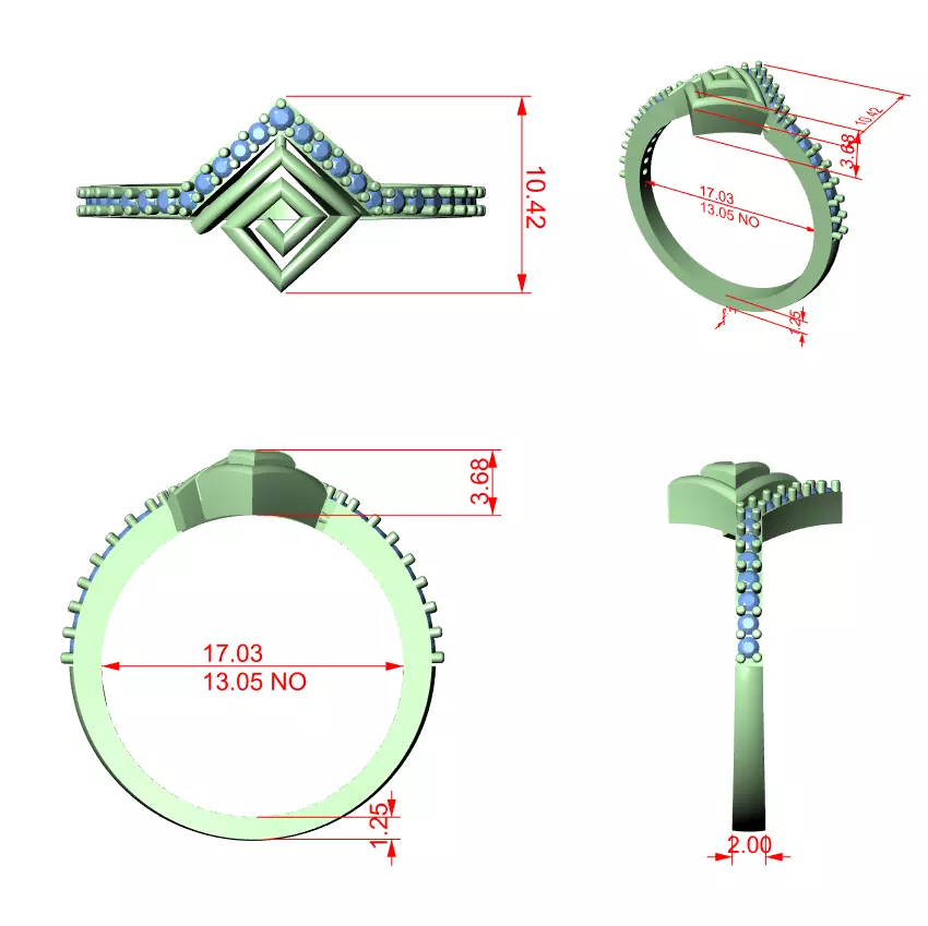 Ultra light wt minimalist Ring 3dm stl renders animation videos  3D print model_1