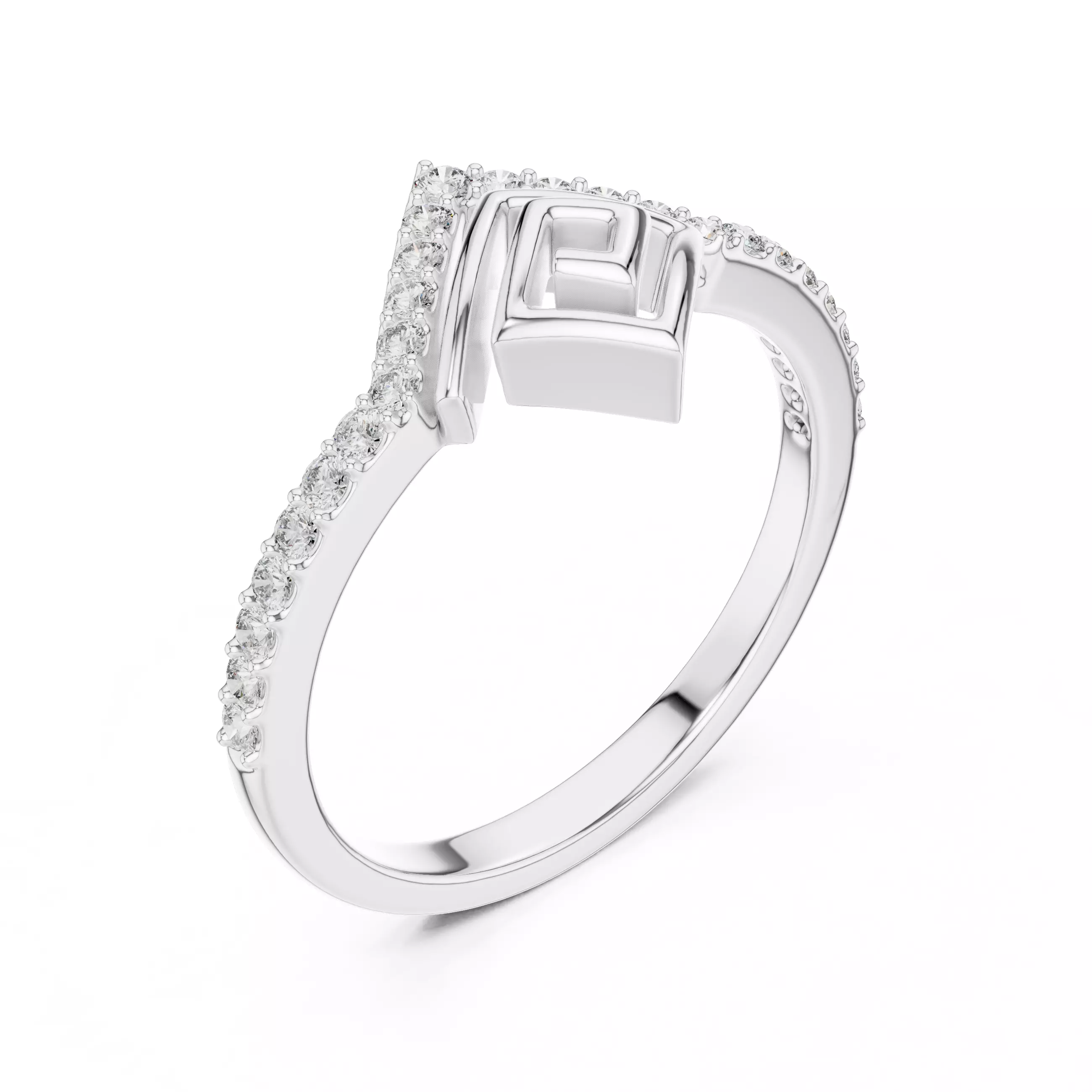 Ultra light wt minimalist Ring 3dm stl renders animation videos  3D print model_7