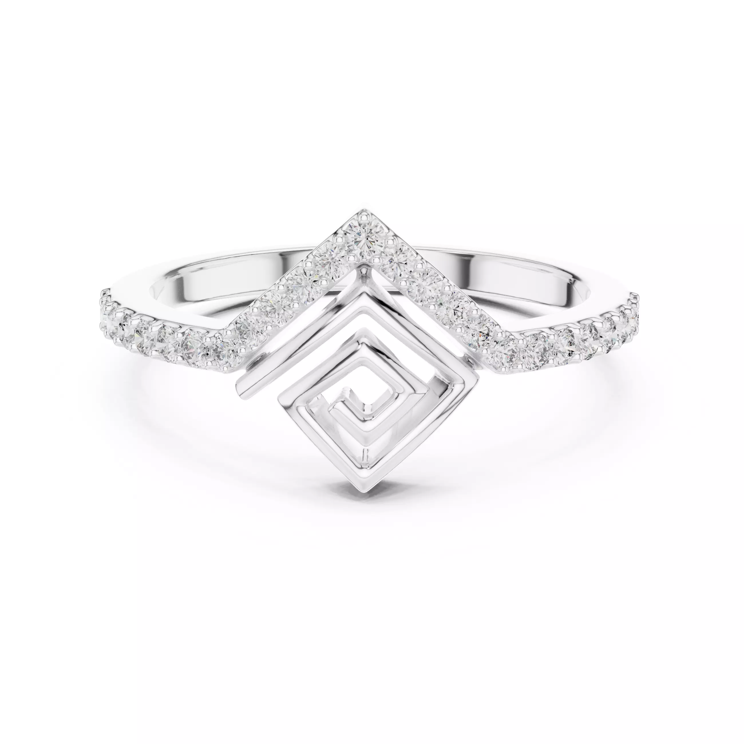 Ultra light wt minimalist Ring 3dm stl renders animation videos  3D print model_9