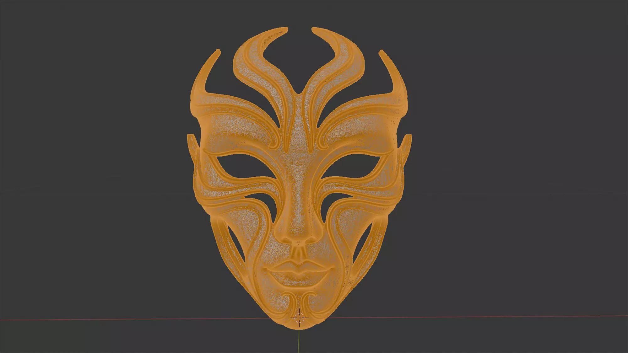 Spirit Mask 3D print model 3D print model_7