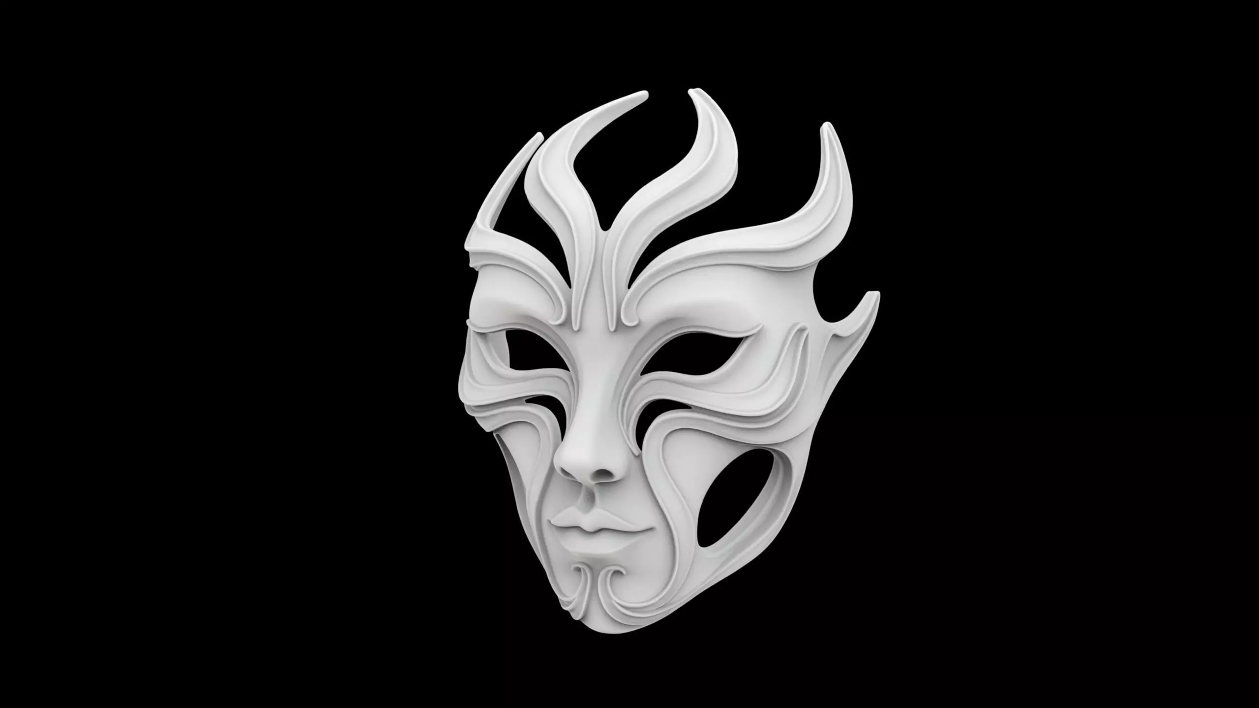 Spirit Mask 3D print model 3D print model_1