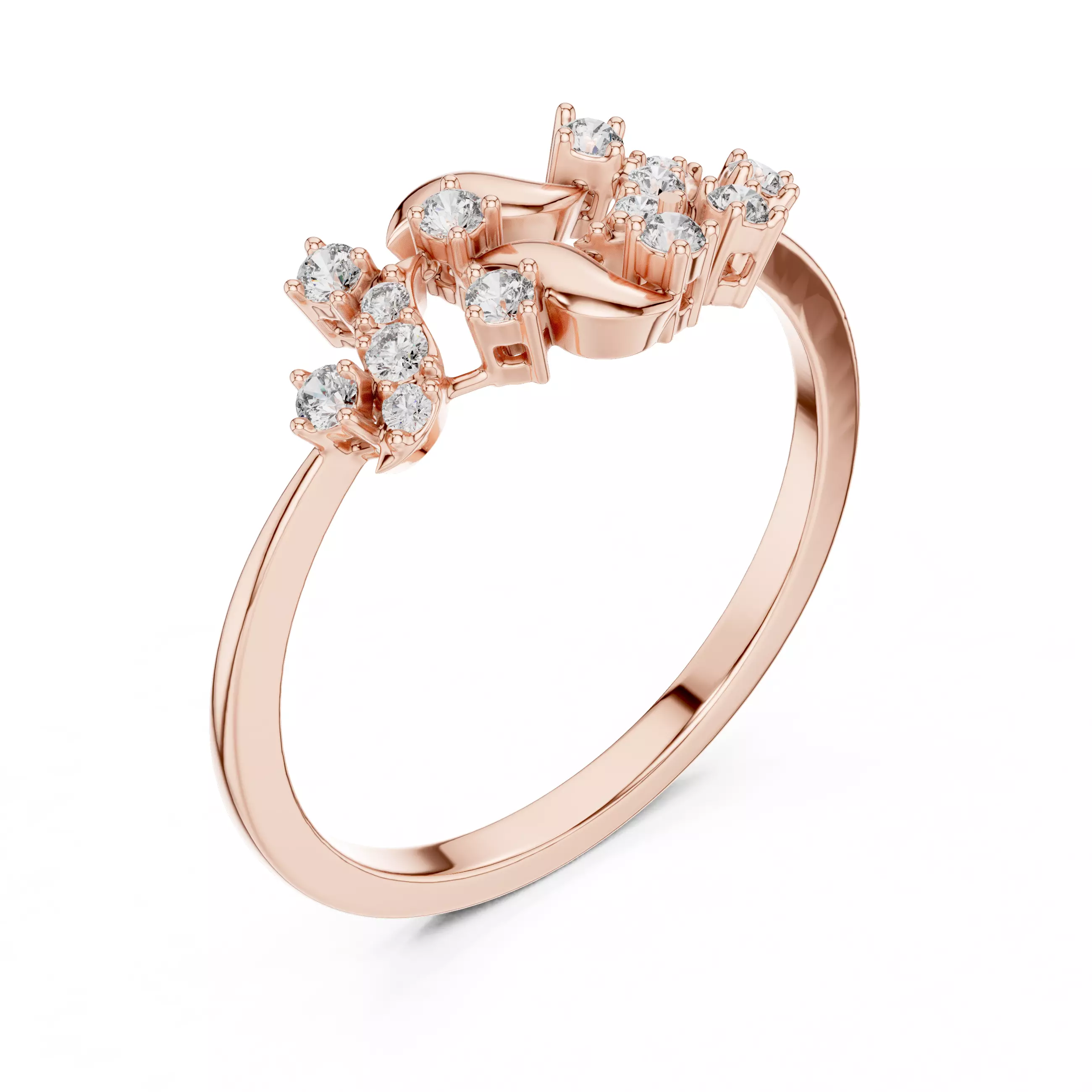 Ultra light wt minimalist Ring 3dm stl renders animation videos 3D print model_4