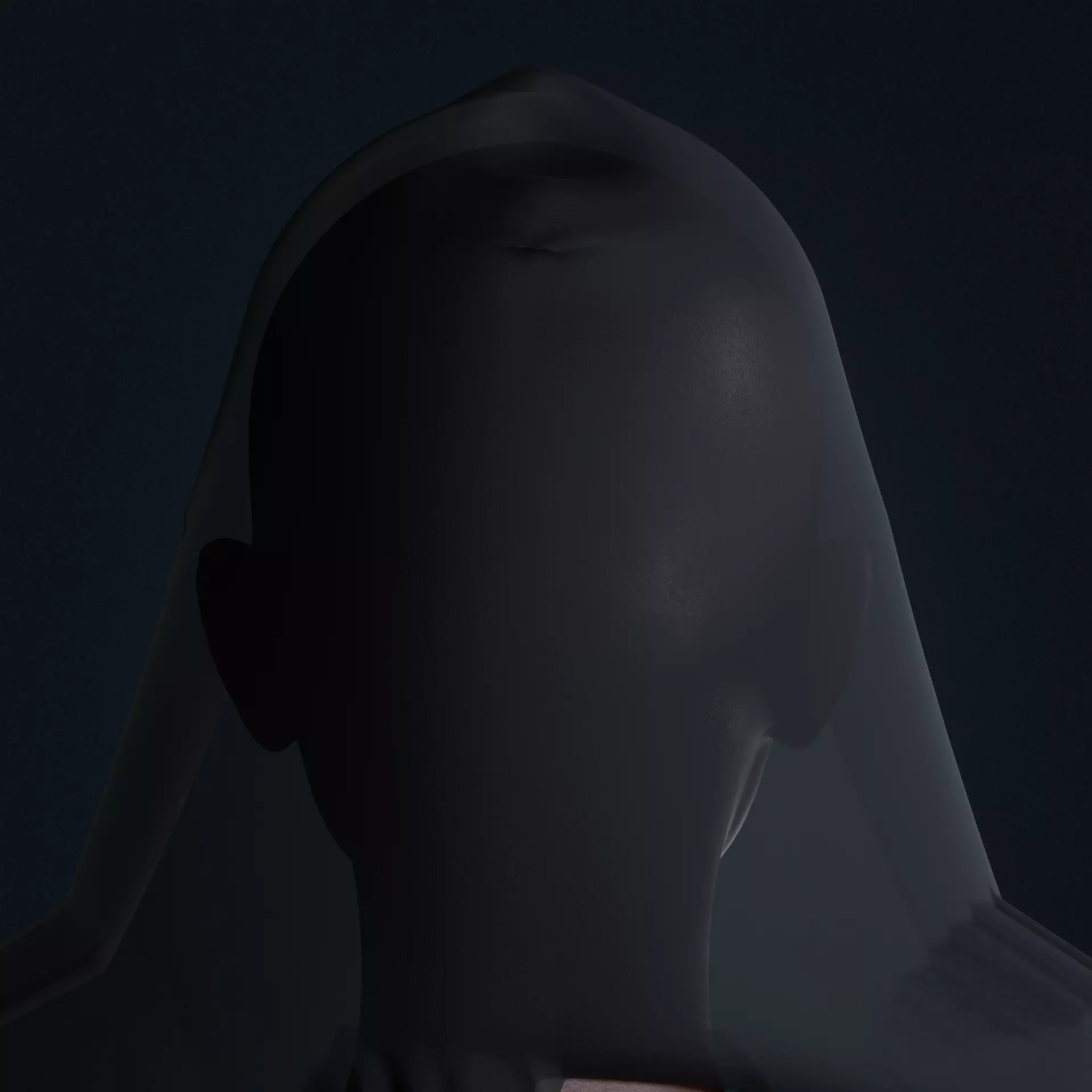 Dark Enchantress   Realistic 3D Female Character Low-poly 3D model_16