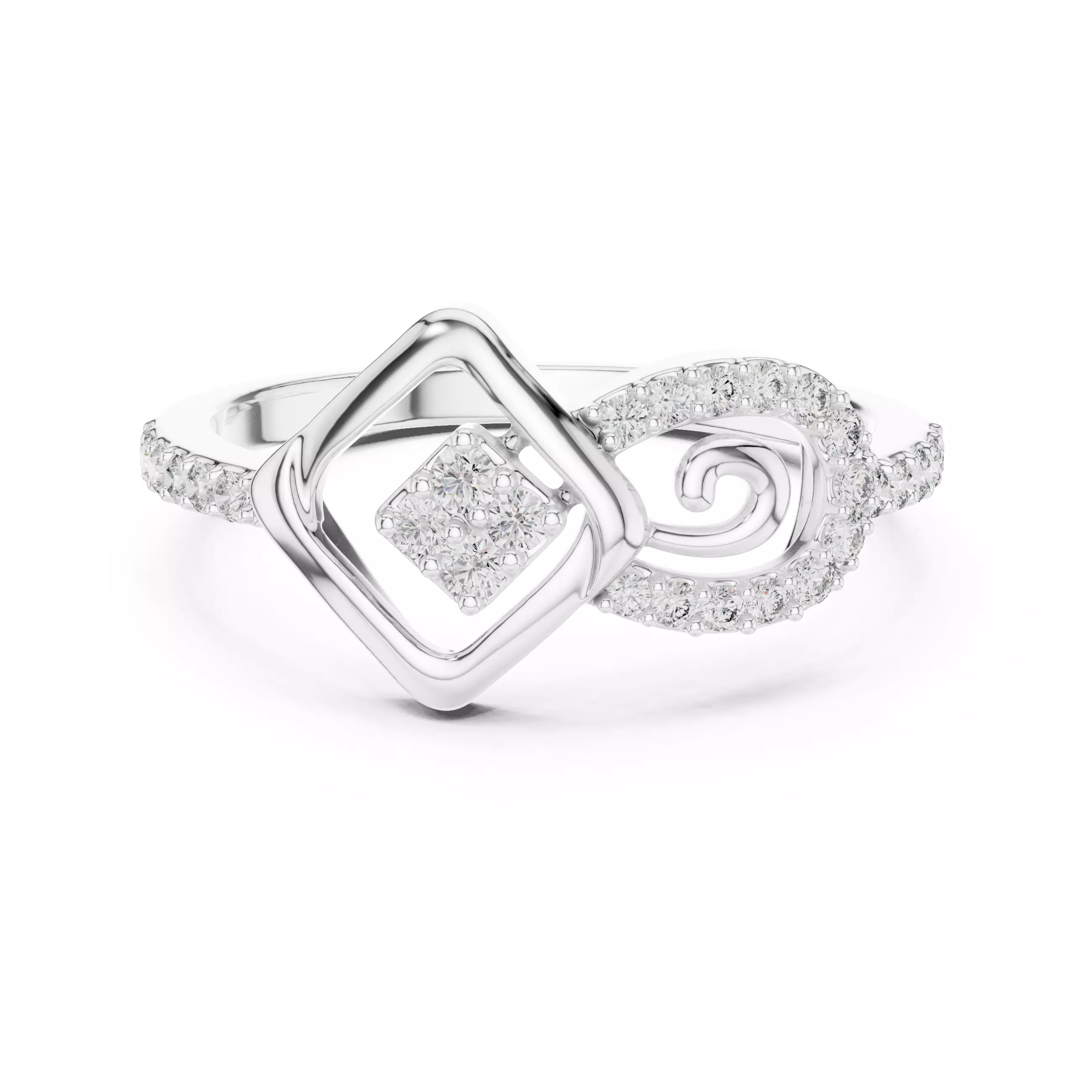 Ultra light wt minimalist Ring 3dm stl renders animation videos  3D print model_9