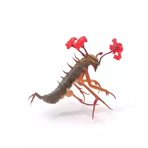 Floral Insect Fantasy model pack