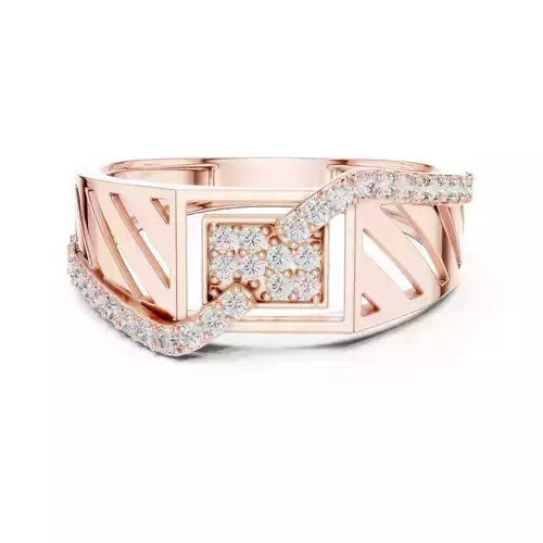 Diamond Band Ring 3dm stl renders animation videos details  3D print model