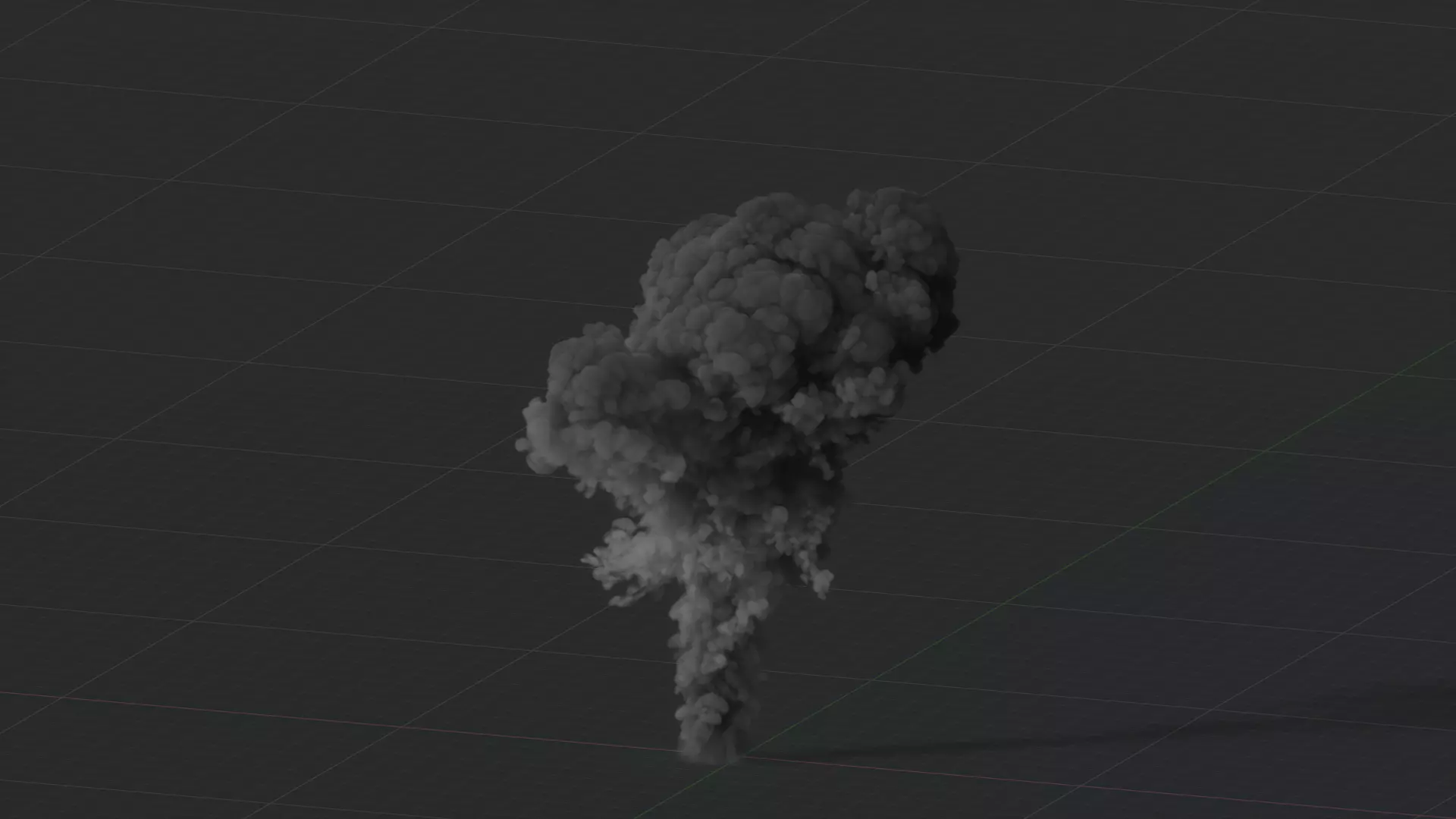 Smoke Explosion Animation 3D model_15