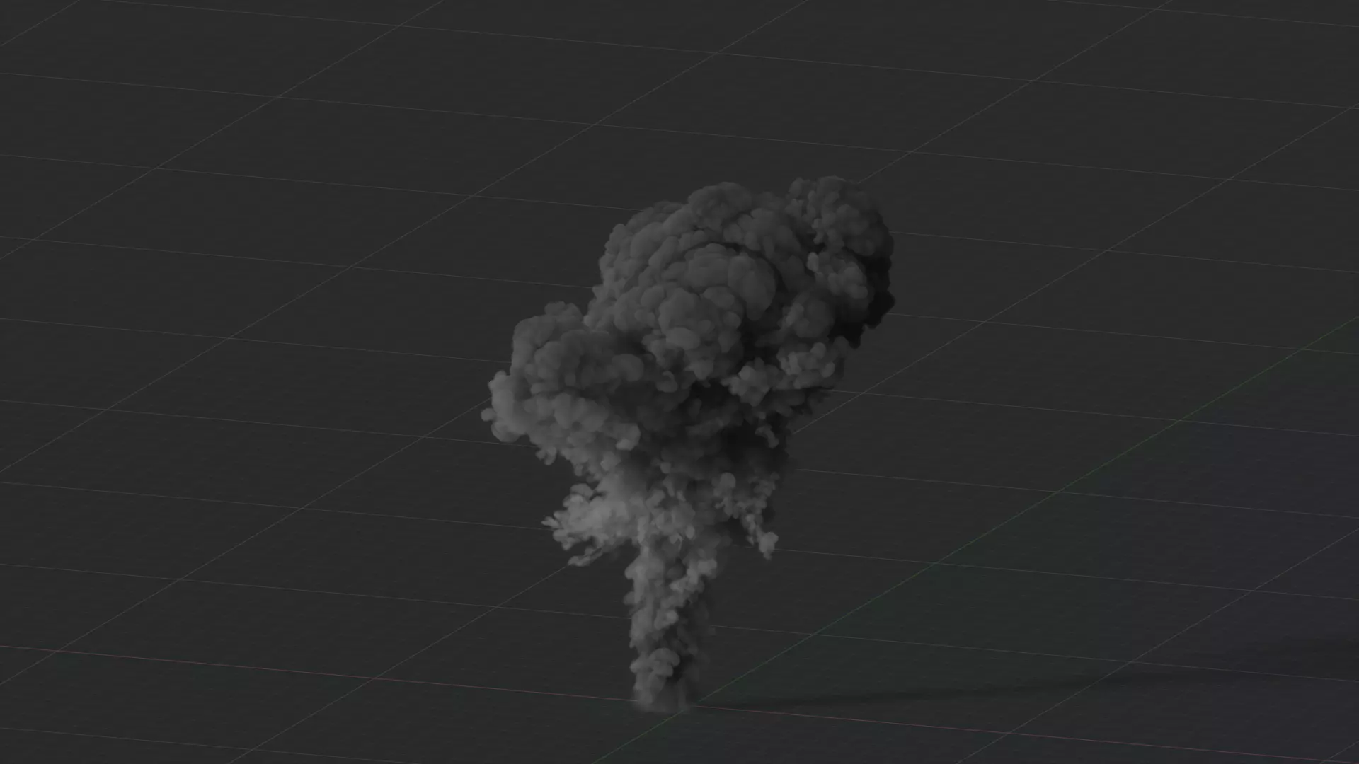 Smoke Explosion Animation 3D model_14