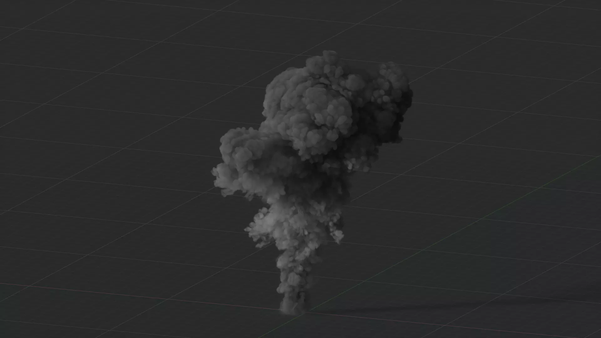 Smoke Explosion Animation 3D model_41